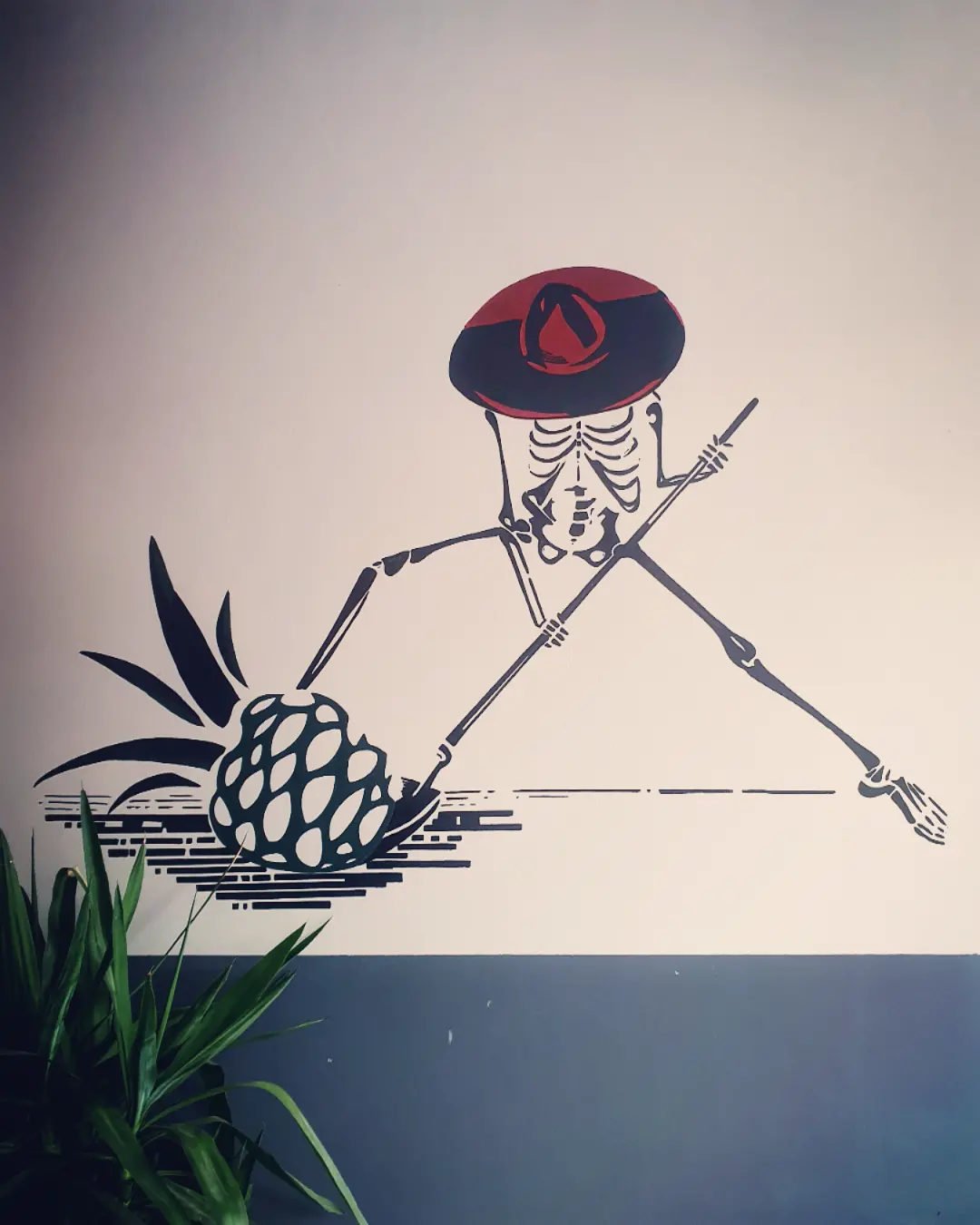 Valentine's Day window art for a local shop, Wirral